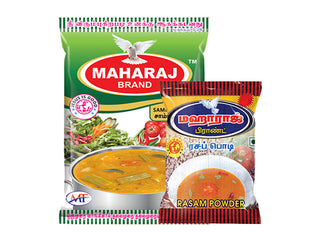 50g Sambar Powder + 5Rs Rasam Powder